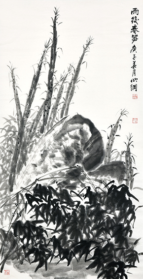 1614836057242663.jpg 陈明纲作品《雨后春笋》.jpg