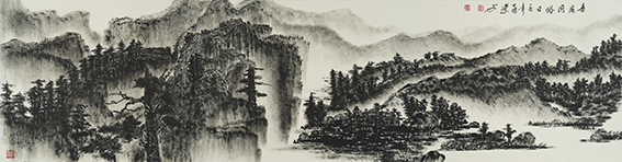 1614835304874451.jpg 黎文作品 《秦岭同峪口》.JPG