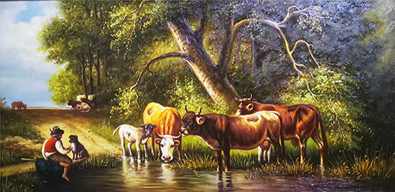 1614835264384082.jpg 黎文油画作品 《小息》.jpg