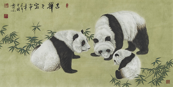 1614835292913414.jpg 黎文作品 《吉祥三宝》.JPG