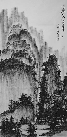 1614835297156614.jpg 黎文作品 《六盘山上高峰》.JPG