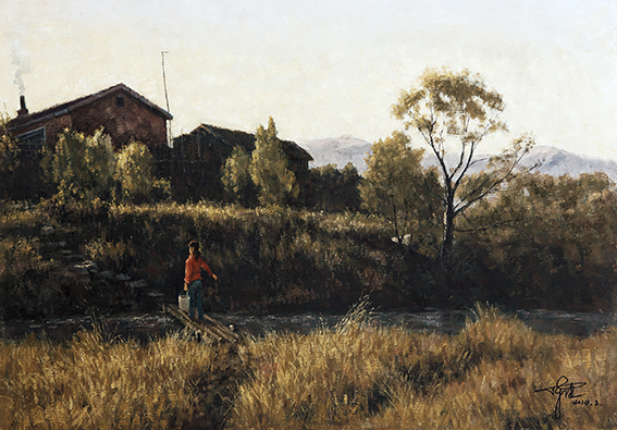 1615964701441219.jpg 陈健作品《山居秋色》规格:91cmx65cm.jpg