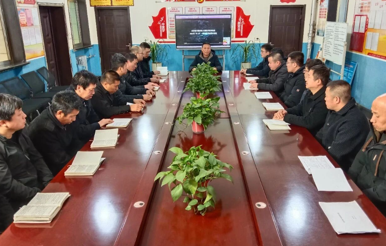 高阳煤矿：抓实班前小课堂 守牢安全大防线