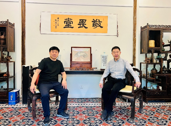 以书画结缘 以敬畏立心 时代京辉魏福良与李纯博先生的艺友情谊