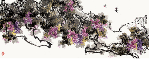 硕果累累 350×146cm