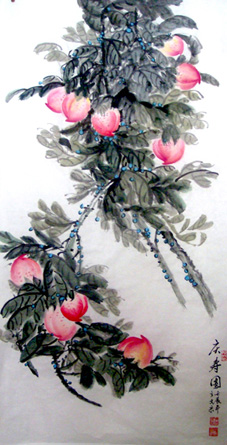 《庆寿图》 《庆寿图》