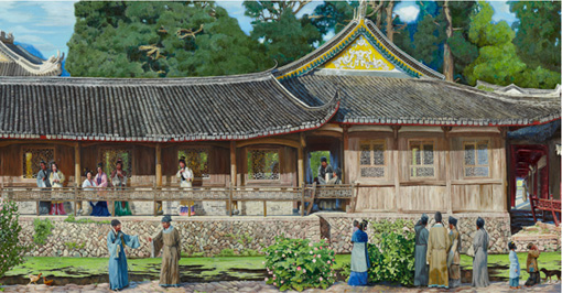 长卷局部之一 长卷局部之一