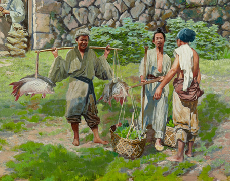 长卷局部之二 长卷局部之二