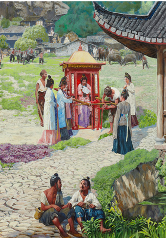 长卷局部之三 长卷局部之三