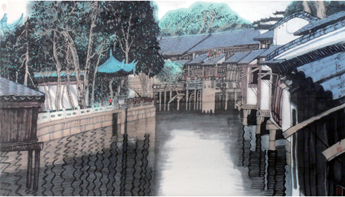 庭院深深.作者乔领