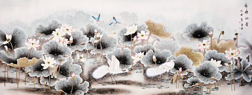 荷塘丽音.作者宁雪君