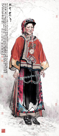 何家英 巴丹丽人