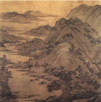 《笼袖骄民图》 董 源 五代南唐