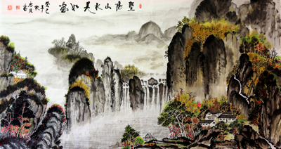 周忠法作品1 180×90cm