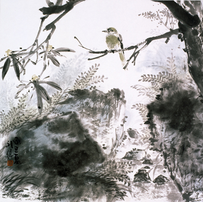 初夏 尺寸：68×68cm