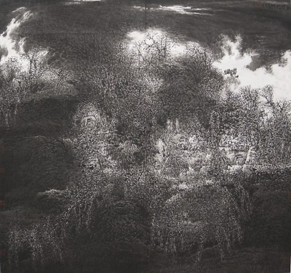 暮霭180X190CM2009年