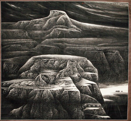 一方水土一方日月180X190CM 1993年
