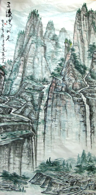 三瀑湾风光