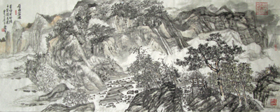 层峦翠烟