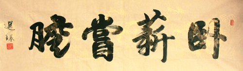 卧薪尝胆
