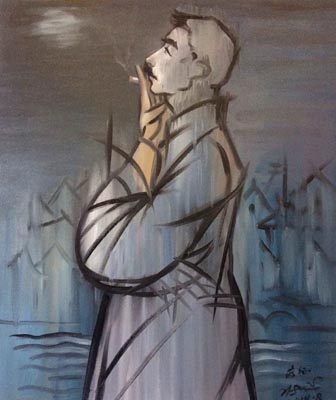鲁迅先生像(规格50×70cm)