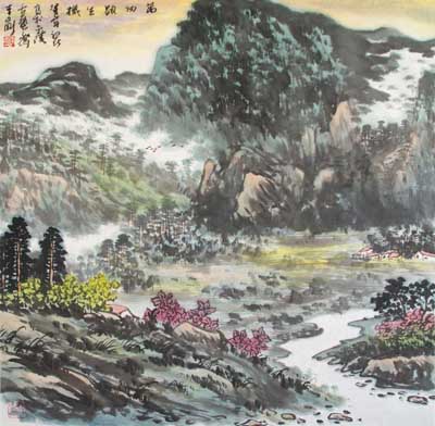 《万物显生机》 68X68CM 《万物显生机》 68X68CM