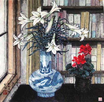 百合2011 69x70cm 