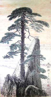 青松图2013 176x95cm