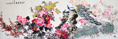 百花争艳360x120