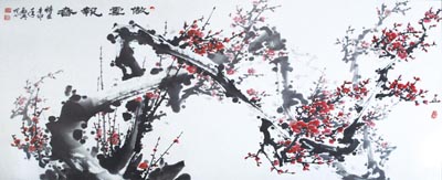 傲雪报春