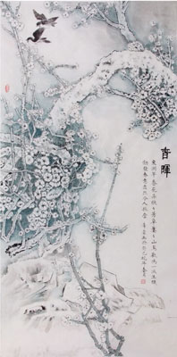 春晖（137cm×68cn）