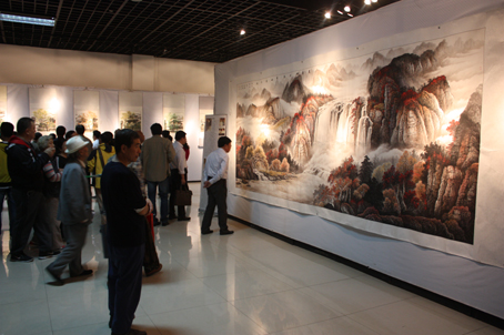乔领、宁雪君书画作品展