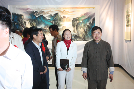 乔领、宁雪君画展
