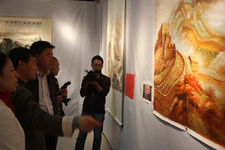 乔领、宁雪君画展