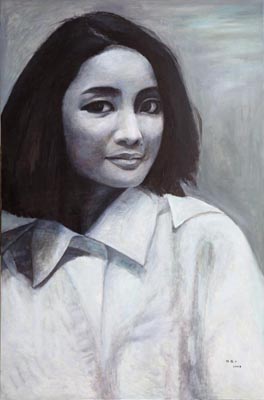 《一代歌后-邓丽君》180x120cm 2014年8月