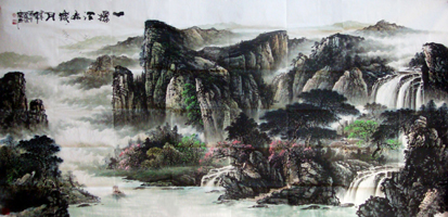 一揽江山岁月-尺寸-240cmX120cm