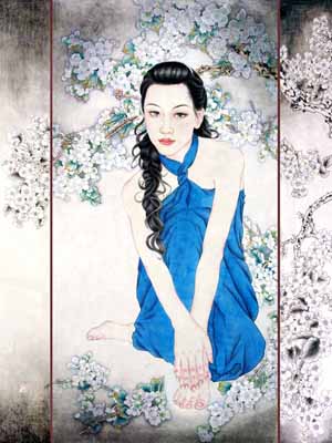 刘永青作品《花季》