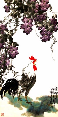 宋重霖作品《丰收大吉》