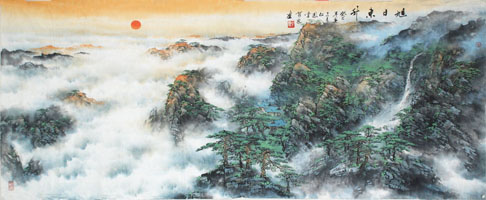 旭日东升