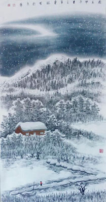 雪融王屋