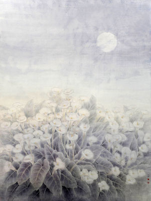 《暗香幽梦》2011年创作，熟宣（长200cm宽150cm)