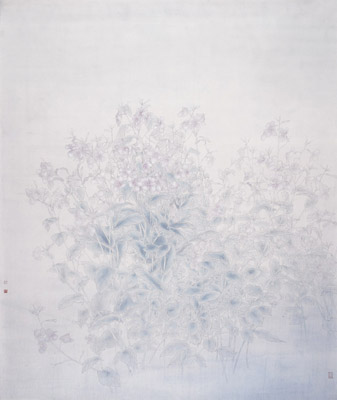 2014年，名称《清晓》，尺寸150x190，纸本