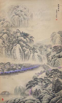 平湖春晓