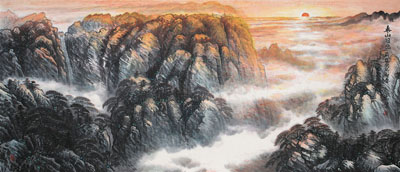 泰山日出