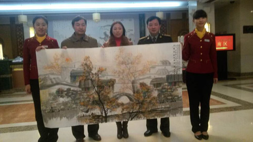 乔领、宁雪君捐赠作品