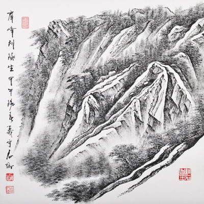 群峰列队生68x68