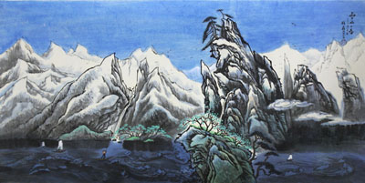 雪山之春