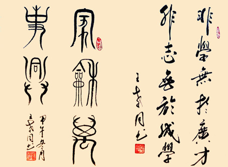 非学无以广才，非志无以成学