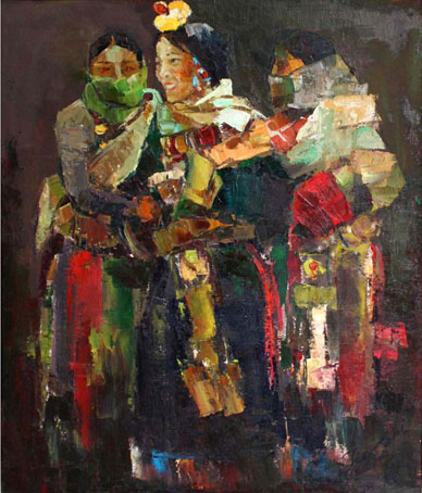格桑花120x140cm