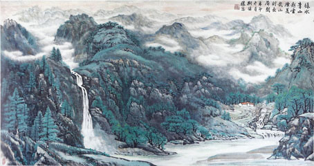 绿水青山起云烟